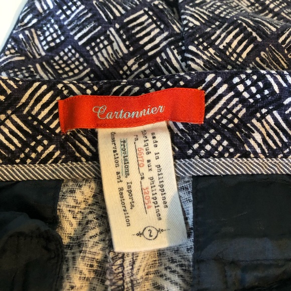 Anthro Cartonnier Charlie Navy Ankle Pant - Picture 5 of 5